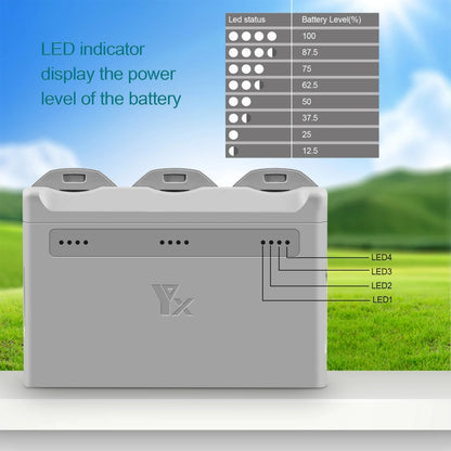 For DJI Neo XY 3-Channel Battery Charger Battery Charge Manager (Grey) - Other by buy2fix | Online Shopping UK | buy2fix