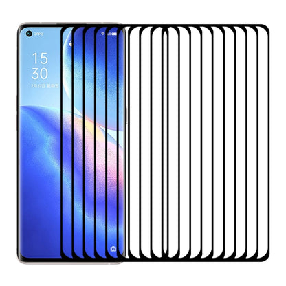 For OPPO Reno5 Pro+ 5G / Pro 5G 25 PCS 9H HD 3D Curved Edge Tempered Glass Film(Black) - OPPO Tempered Glass by imak | Online Shopping UK | buy2fix