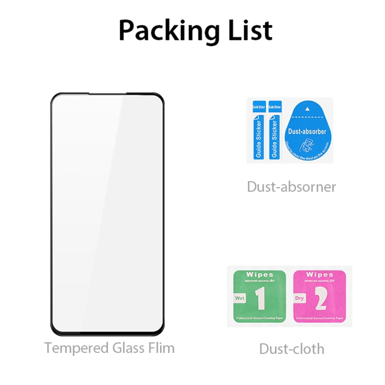 For Xiaomi Redmi Note 9T 5G / Note 9 5G DUX DUCIS 0.33mm 9H Medium Alumina HD Full Screen Tempered Glass Film (Black) -  by DUX DUCIS | Online Shopping UK | buy2fix