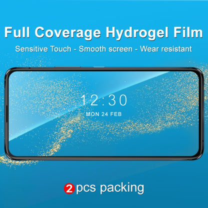 For Asus Zenfone 8 Flip 2 PCS IMAK Curved Full Screen Hydrogel Film Front Protector - ASUS Tempered Glass by imak | Online Shopping UK | buy2fix