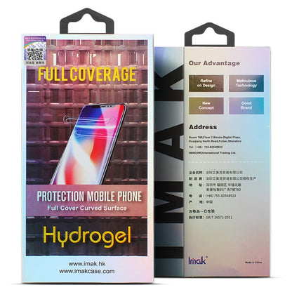 For Samsung Galaxy A72 5G / 4G 2 PCS IMAK Curved Full Screen Hydrogel Film Front Protector - For Samsung by imak | Online Shopping UK | buy2fix