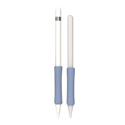 Stylus Touch Pen Silicone Protective Cover For Apple Pencil 1 / 2(Lavender) - Pencil Accessories by buy2fix | Online Shopping UK | buy2fix