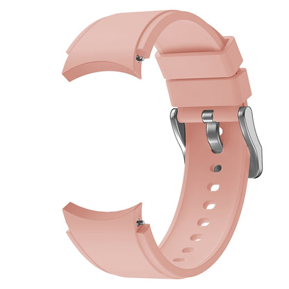 For Samsung Galaxy Watch4 Classic 42mm Silicone Watch Band(Pink) - Watch Bands by buy2fix | Online Shopping UK | buy2fix