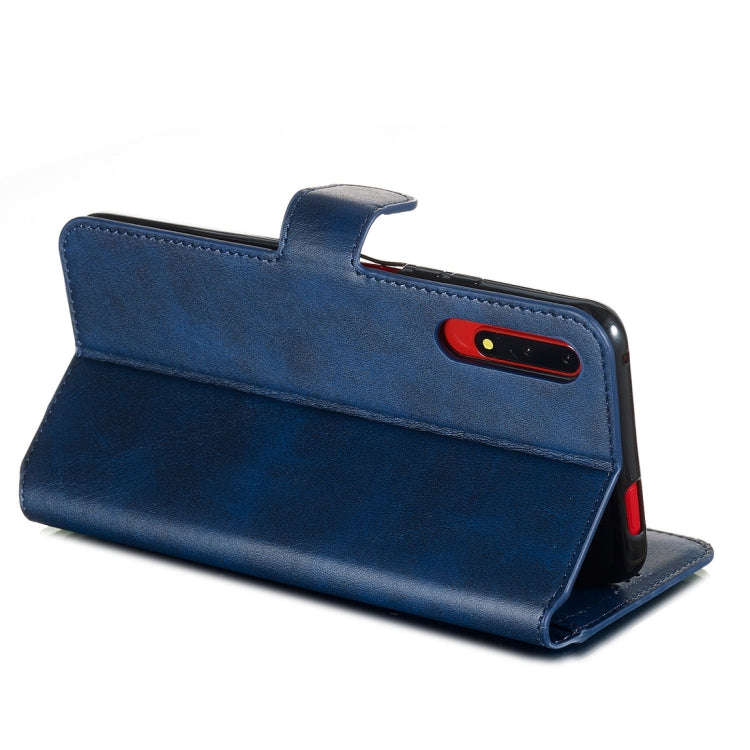 For Huawei Honor 9X / Honor 9X Pro Classic Calf Texture Horizontal Flip PU Leather Case, with Holder & Card Slots & Wallet(Blue) - Honor Cases by buy2fix | Online Shopping UK | buy2fix