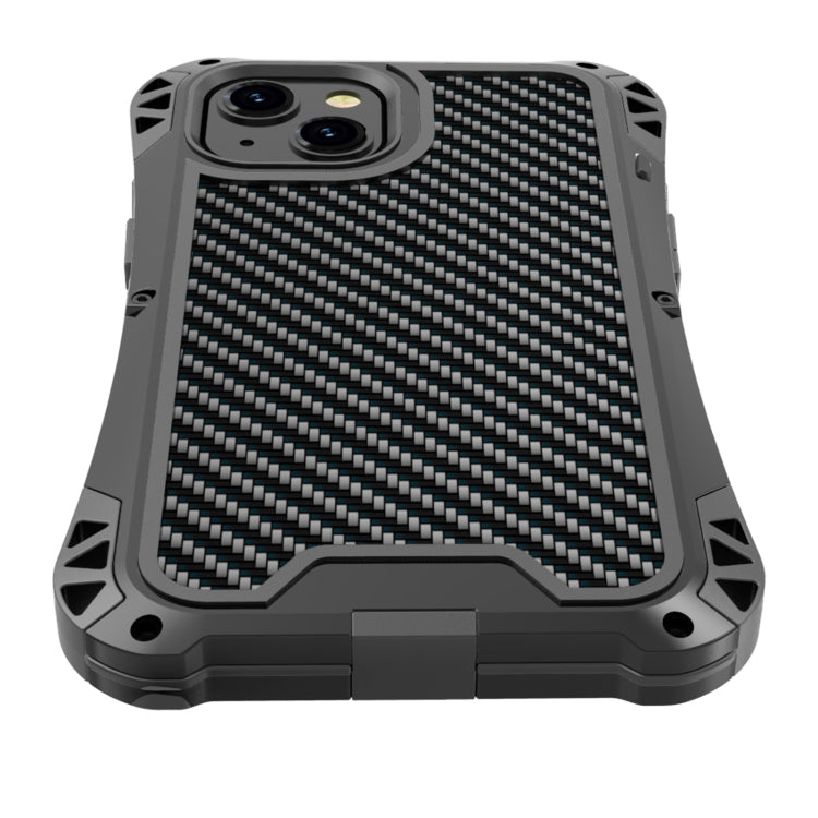 For iPhone 13 Pro R-JUST AMIRA Shockproof Dustproof Waterproof Metal Protective Case (Black) - iPhone 13 Pro Cases by R-JUST | Online Shopping UK | buy2fix