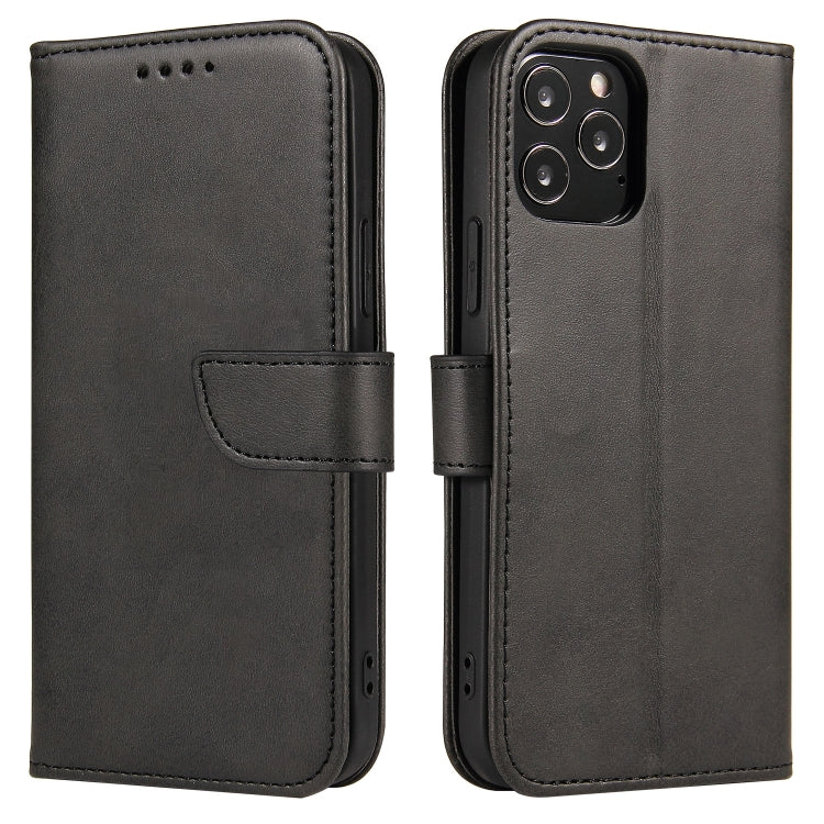 For iPhone 13 Pro Max Calf Texture Buckle Horizontal Flip Leather Case with Holder & Card Slots & Wallet (Black) - iPhone 13 Pro Max Cases by buy2fix | Online Shopping UK | buy2fix