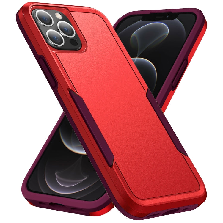 For iPhone 13 Pro Pioneer Armor Heavy Duty Shockproof Phone Case (Red) - iPhone 13 Pro Cases by buy2fix | Online Shopping UK | buy2fix