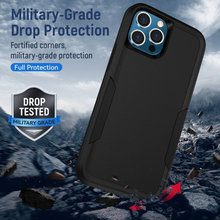 For iPhone 12 / 12 Pro Pioneer Armor Heavy Duty Shockproof Phone Case(Black) - iPhone 12 / 12 Pro Cases by buy2fix | Online Shopping UK | buy2fix