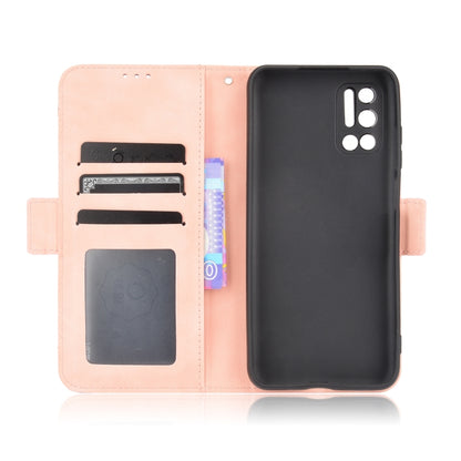 For Doogee N40 Pro Skin Feel Calf Pattern Horizontal Flip Leather Case with Holder & Card Slots & Photo Frame(Pink) - More Brand by buy2fix | Online Shopping UK | buy2fix