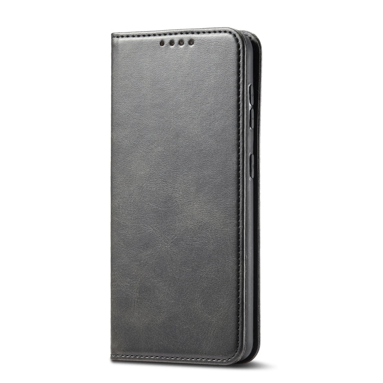 For Google Pixel 4 Calf Texture Magnetic Horizontal Flip Leather Case with Holder & Card Slots & Wallet(Black) - Google Cases by buy2fix | Online Shopping UK | buy2fix