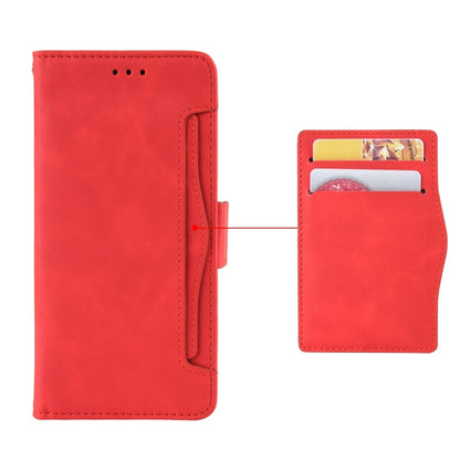 For Doogee S88 Plus / S88 Pro Skin Feel Calf Pattern Horizontal Flip Leather Case with Holder & Card Slots & Photo Frame(Red) - More Brand by buy2fix | Online Shopping UK | buy2fix