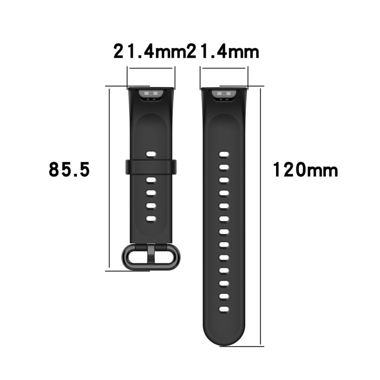 For Xiaomi Redmi Watch 2 Solid Color Silicone Strap Watch Band(Pine Needle Green) - Watch Bands by buy2fix | Online Shopping UK | buy2fix