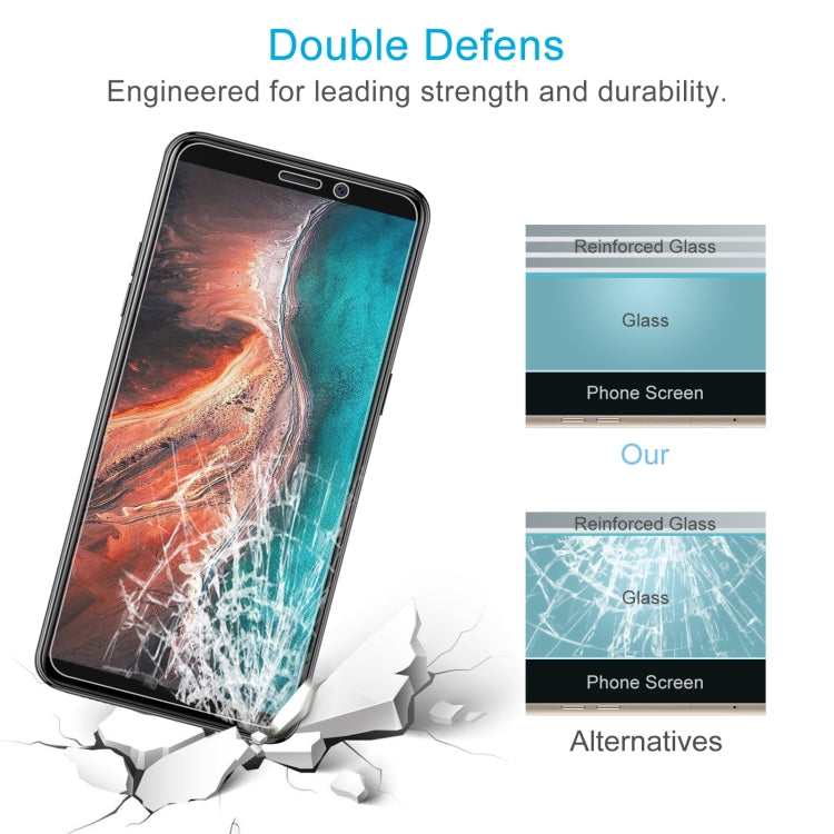 0.26mm 9H 2.5D Tempered Glass Film For Ulefone P6000 Plus - Ulefone Tempered Glass by DIYLooks | Online Shopping UK | buy2fix