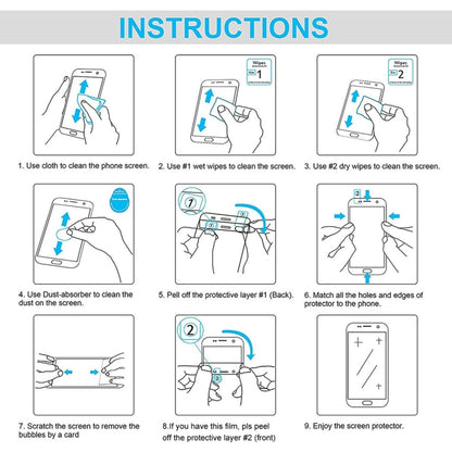 10 PCS 0.26mm 9H 2.5D Tempered Glass Film For Doogee MIX 2 - For Doogee by buy2fix | Online Shopping UK | buy2fix