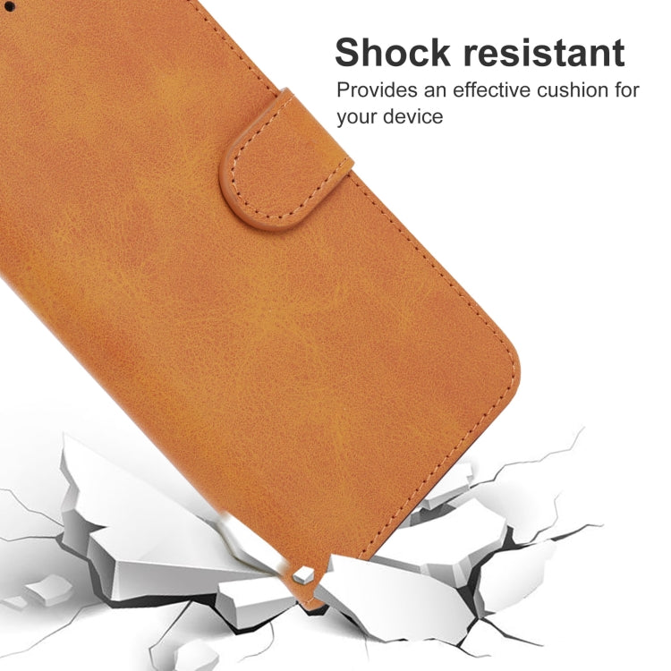 Leather Phone Case For Blackview A60 Plus(Brown) - More Brand by buy2fix | Online Shopping UK | buy2fix