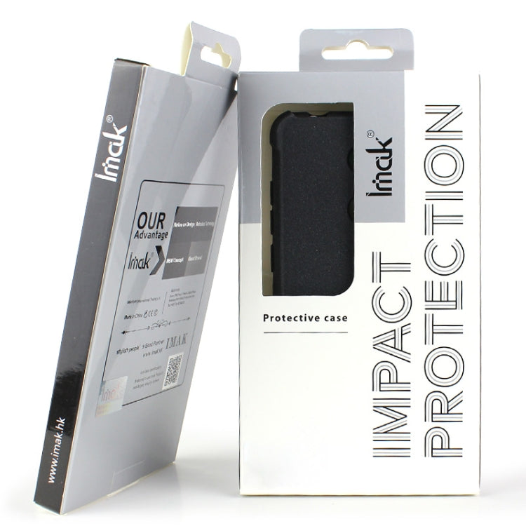 For Motorola Moto G51 5G imak Airbag TPU Case with Screen Protector(Transparent) - Motorola Cases by imak | Online Shopping UK | buy2fix