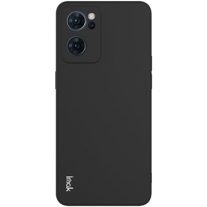 For OPPO Reno7 5G imak UC-4 Series Straight Edge TPU Soft Protective Case(Black) - OPPO Cases by imak | Online Shopping UK | buy2fix