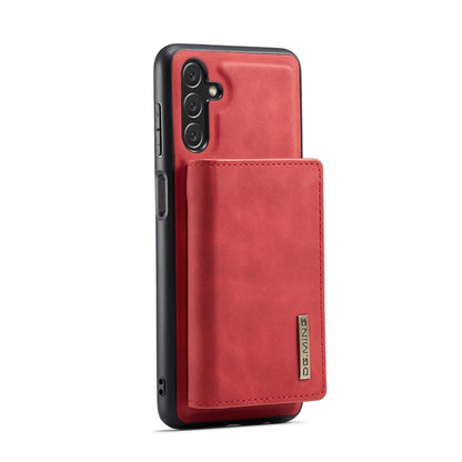 For Samsung Galaxy A13 5G DG.MING M1 Series 3-Fold Multi Card Wallet  Phone Case(Red) - Galaxy Phone Cases by DG.MING | Online Shopping UK | buy2fix