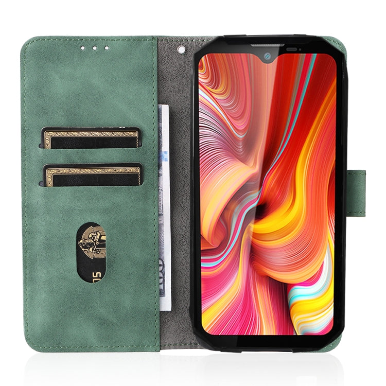 For DOOGEE S96 Pro Skin Feel Magnetic Buckle Calf Texture PU Phone Case(Green) - Doogee Cases by buy2fix | Online Shopping UK | buy2fix