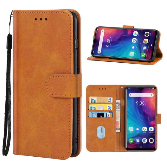 Leather Phone Case For Ulefone Note 7P(Brown) - Ulefone Cases by buy2fix | Online Shopping UK | buy2fix