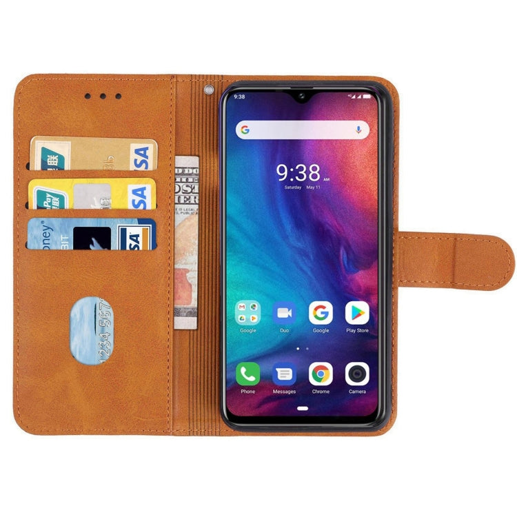 Leather Phone Case For Ulefone Note 7P(Brown) - Ulefone Cases by buy2fix | Online Shopping UK | buy2fix