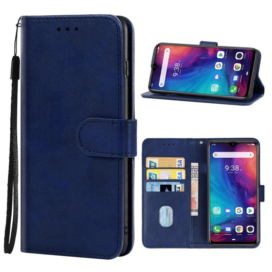 Leather Phone Case For Ulefone Note 7P(Blue) - Ulefone Cases by buy2fix | Online Shopping UK | buy2fix