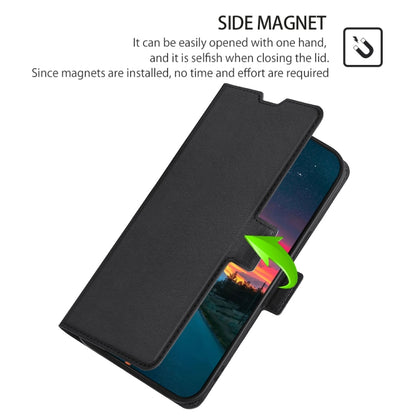 For Doogee N30 Ultra-thin Voltage Side Buckle PU + TPU Leather Phone Case(Black) - More Brand by buy2fix | Online Shopping UK | buy2fix