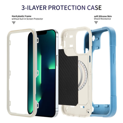 For iPhone 13 Pro Colorful Magsafe Magnetic Phone Case (Ice Blue) - iPhone 13 Pro Cases by buy2fix | Online Shopping UK | buy2fix