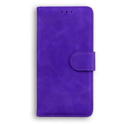 For Blackview A80 Skin Feel Pure Color Flip Leather Phone Case(Purple) - More Brand by buy2fix | Online Shopping UK | buy2fix