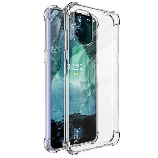 For Nokia G11 / G21 IMAK All Coverage Shockproof Airbag TPU Case with Screen Protector(Transparent) - Nokia Cases by imak | Online Shopping UK | buy2fix