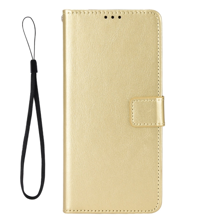 For Blackview A95 Retro Crazy Horse Texture Leather Phone Case(Gold) - More Brand by buy2fix | Online Shopping UK | buy2fix