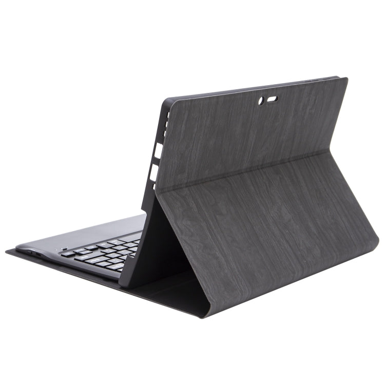 SF128 Tree Texture Bluetooth Keyboard Leather Tablet Case For Microsoft Surface Pro 8(Black) - Others Keyboard by buy2fix | Online Shopping UK | buy2fix