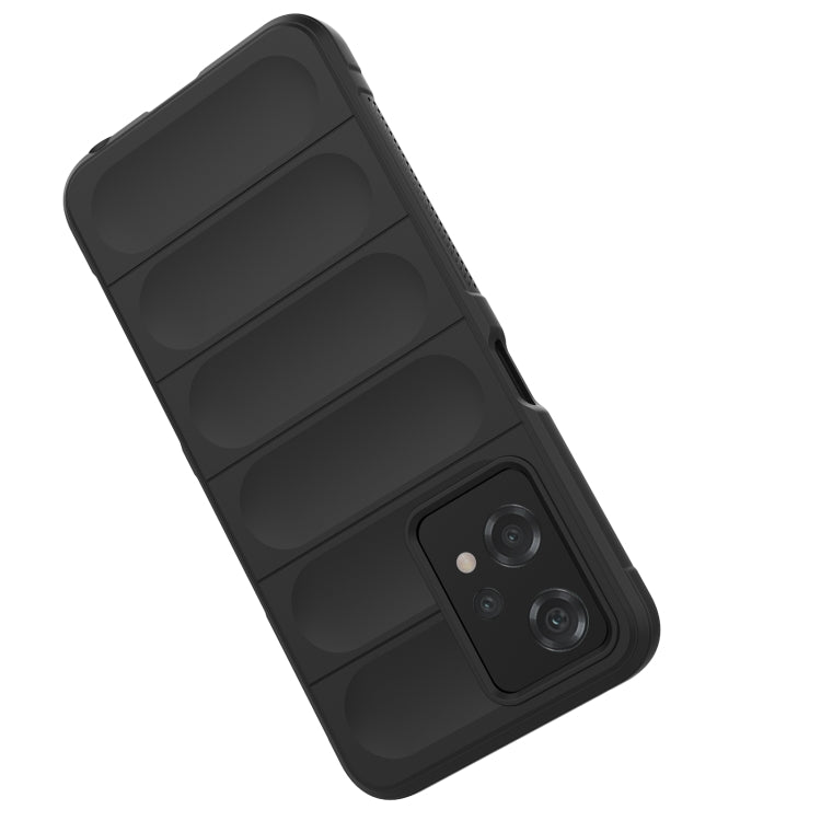 For Realme 9 Pro / Realme V25 5G / Realme 9 5G EU Version Magic Shield TPU + Flannel Phone Case(Wine Red) - Realme Cases by buy2fix | Online Shopping UK | buy2fix