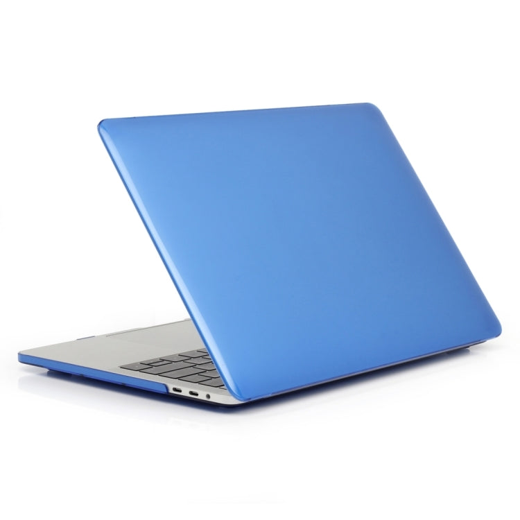 Laptop Crystal Style Protective Case For MacBook Pro 13.3 inch 2022(Dark Blue) - MacBook Pro Cases by buy2fix | Online Shopping UK | buy2fix