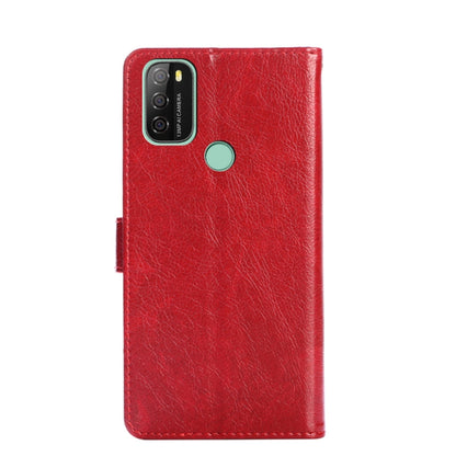 For Blackview A70 Zipper Bag Leather Phone Case(Red) - More Brand by buy2fix | Online Shopping UK | buy2fix