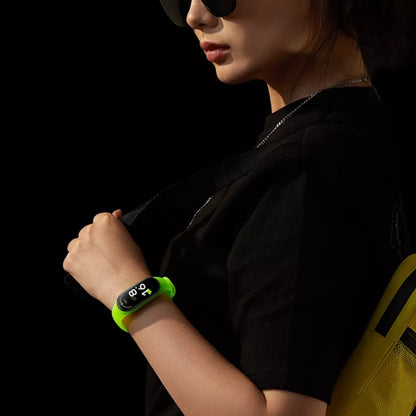 For Xiaomi Mi Band 7 Original Xiaomi Silicone Watch Band(Fluorescent Orange) - Watch Bands by Xiaomi | Online Shopping UK | buy2fix