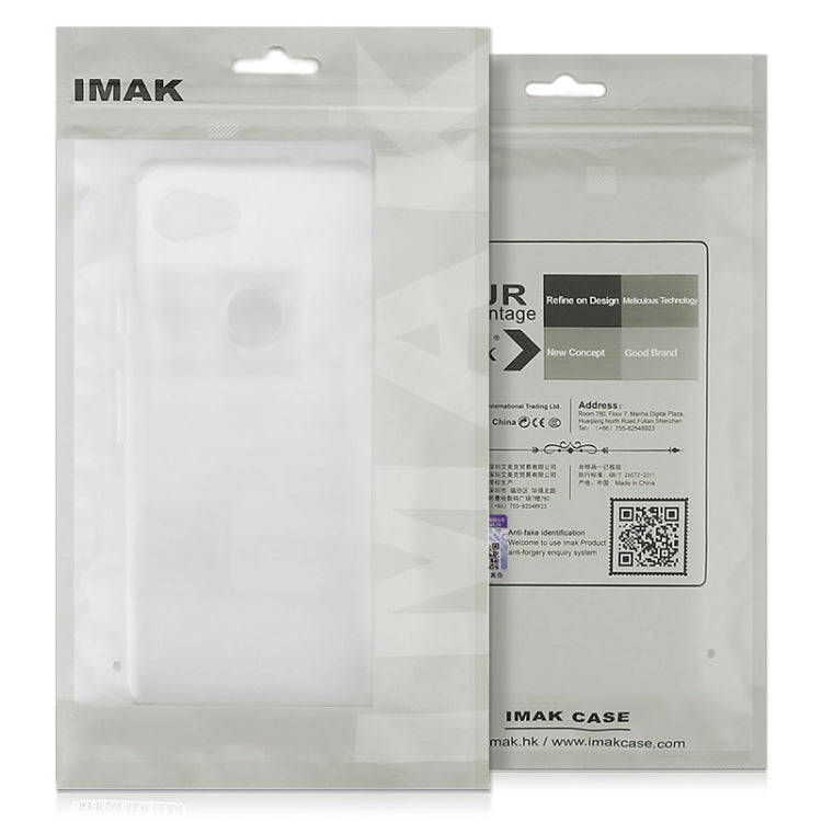 For OPPO Find X5 IMAK UX-5 Series Transparent Shockproof TPU Protective Phone Case - OPPO Cases by imak | Online Shopping UK | buy2fix