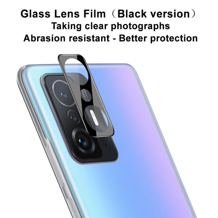 For Xiaomi 11T/11T Pro IMAK Rear Camera Lens Glass Film Black Version - For Xiaomi by imak | Online Shopping UK | buy2fix