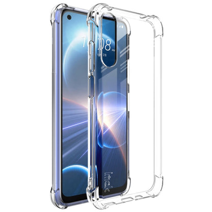 For HTC Desire 22 Pro 5G imak All-inclusive Shockproof Airbag TPU Case (Transparent) - HTC by imak | Online Shopping UK | buy2fix