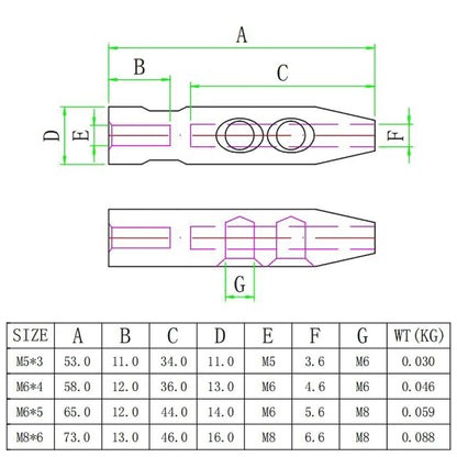 M8 x 6 316 Stainless Steel Cone Terminal Cable Connector - Marine Accessories & Parts by buy2fix | Online Shopping UK | buy2fix