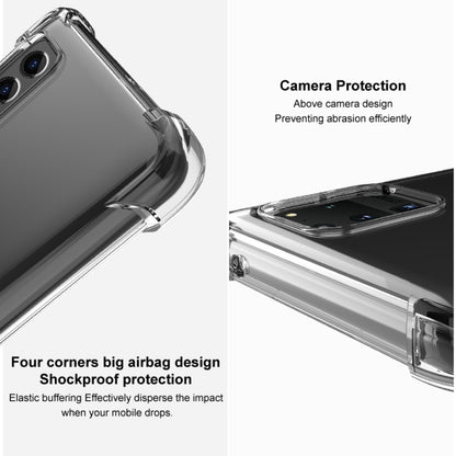 For Honor X30 5G/Magic4 Lite 5G/X40 GT 5G imak Shockproof Airbag TPU Phone Case(Transparent Black) - Honor Cases by imak | Online Shopping UK | buy2fix