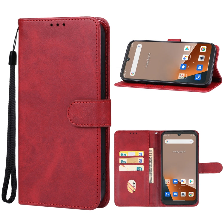 For Blackview BV5200 Pro Leather Phone Case(Red) - More Brand by buy2fix | Online Shopping UK | buy2fix