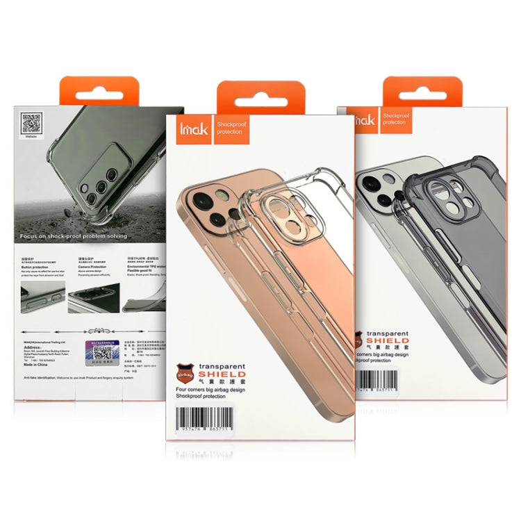For Xiaomi 13 5G imak Shockproof Airbag TPU Phone Case(Transparent) - 13 Cases by imak | Online Shopping UK | buy2fix