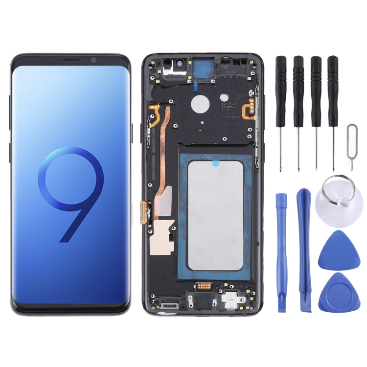 TFT LCD Screen for Samsung Galaxy S9+ SM-G965 Digitizer Full Assembly with Frame(Black) - Galaxy S Series Parts by buy2fix | Online Shopping UK | buy2fix