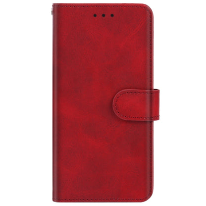 For Realme C55 Leather Phone Case(Red) - Realme Cases by buy2fix | Online Shopping UK | buy2fix