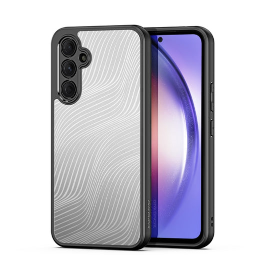 For Samsung Galaxy A54 5G DUX DUCIS Aimo Series TPU + PC Frosted Feel Phone Case(Black) - Galaxy Phone Cases by DUX DUCIS | Online Shopping UK | buy2fix