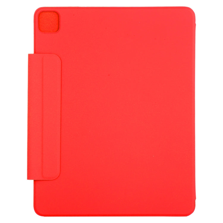 For iPad Air 13 2024 / Pro 12.9 2020 Active Buckle Magnetic PU Leather Tablet Case With Holder & Sleep / Wake-up Function(Red) - iPad Pro 12.9 (2020) Cases by buy2fix | Online Shopping UK | buy2fix