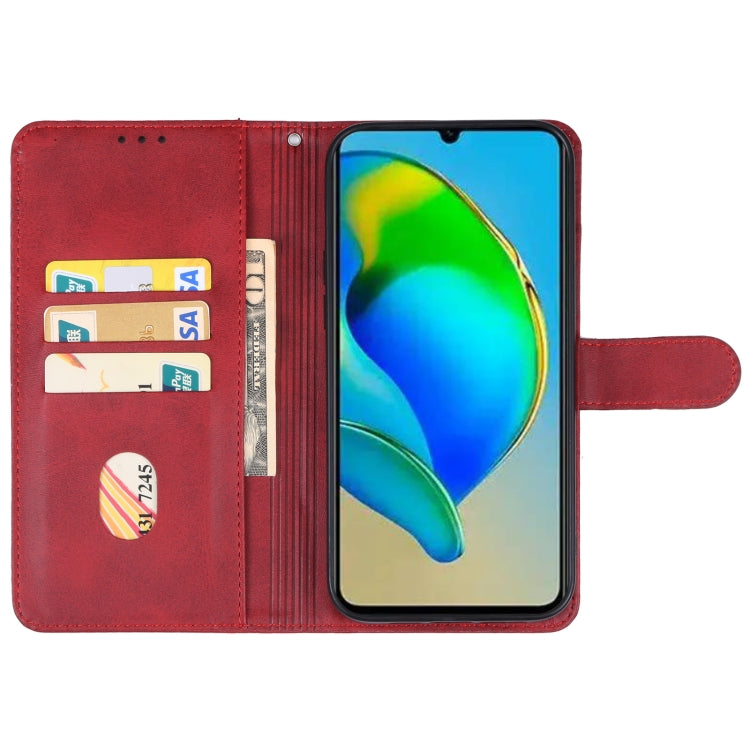 For ZTE Blade V41 Smart Leather Phone Case(Red) - ZTE Cases by buy2fix | Online Shopping UK | buy2fix