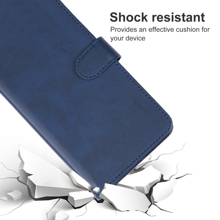 For ZTE Blade A73 5G Leather Phone Case(Blue) - ZTE Cases by buy2fix | Online Shopping UK | buy2fix