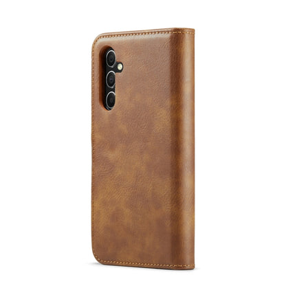 For Samsung Galaxy A54 5G DG.MING Crazy Horse Texture Detachable Magnetic Leather Case(Brown) - Galaxy Phone Cases by DG.MING | Online Shopping UK | buy2fix